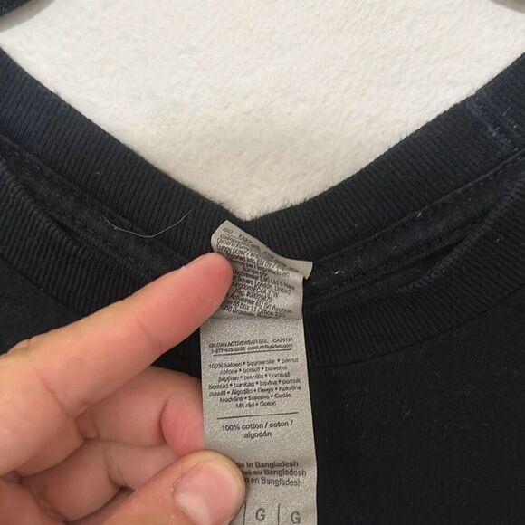 Gildan Hammer Mens Black John Mayer U.S Tour 2022 Cotton T-Shirt Size Large - Picture 5 of 7